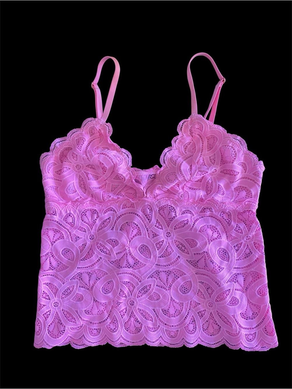 aerie Pink Lace Camisole